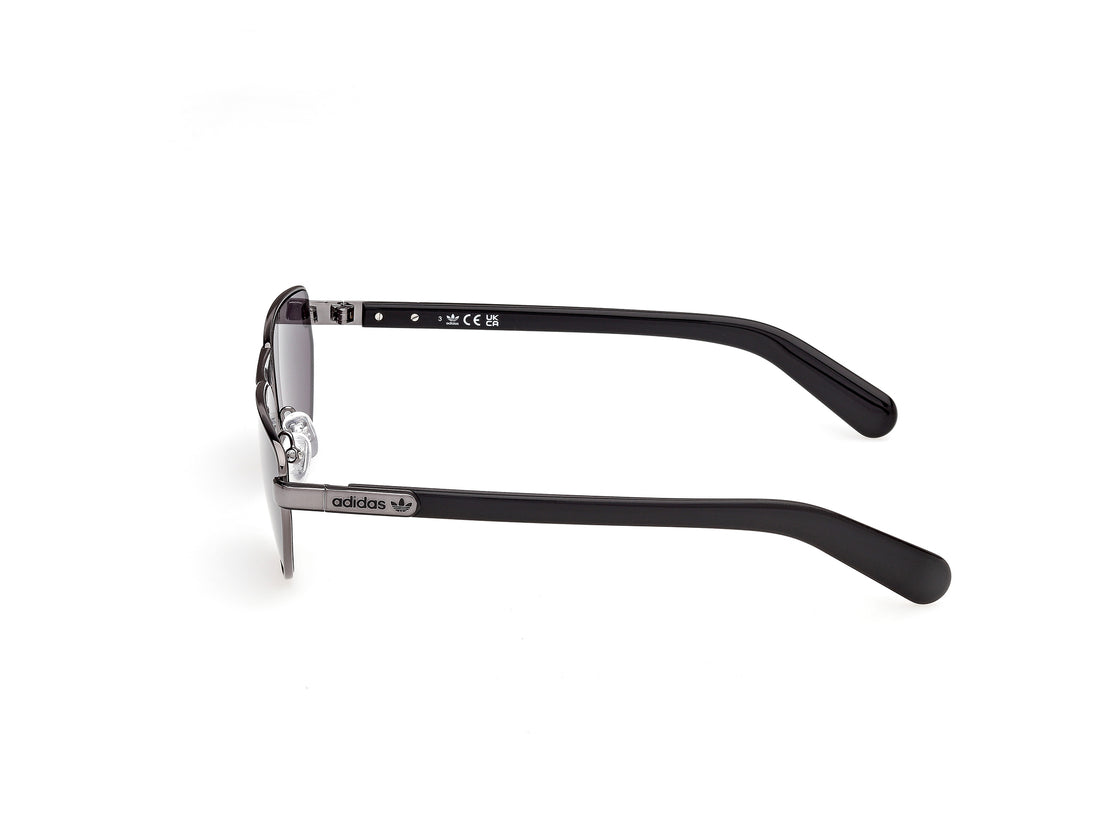 Sunglasses adidas originals or0143 08a plateado geometric unisex size 58mm - Detailed view