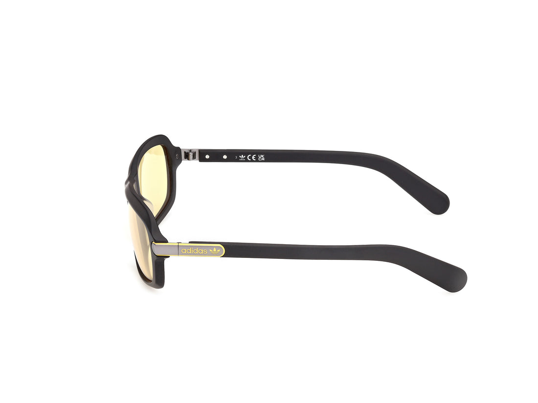 Sunglasses adidas originals or0144 02e negro rectangular unisex size 57mm - Detailed view