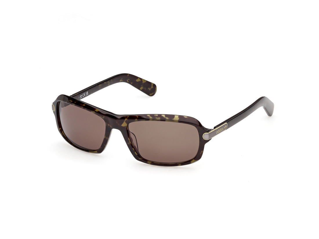 Sunglasses adidas originals or0144 52n havana rectangular unisex size 57mm - Main view