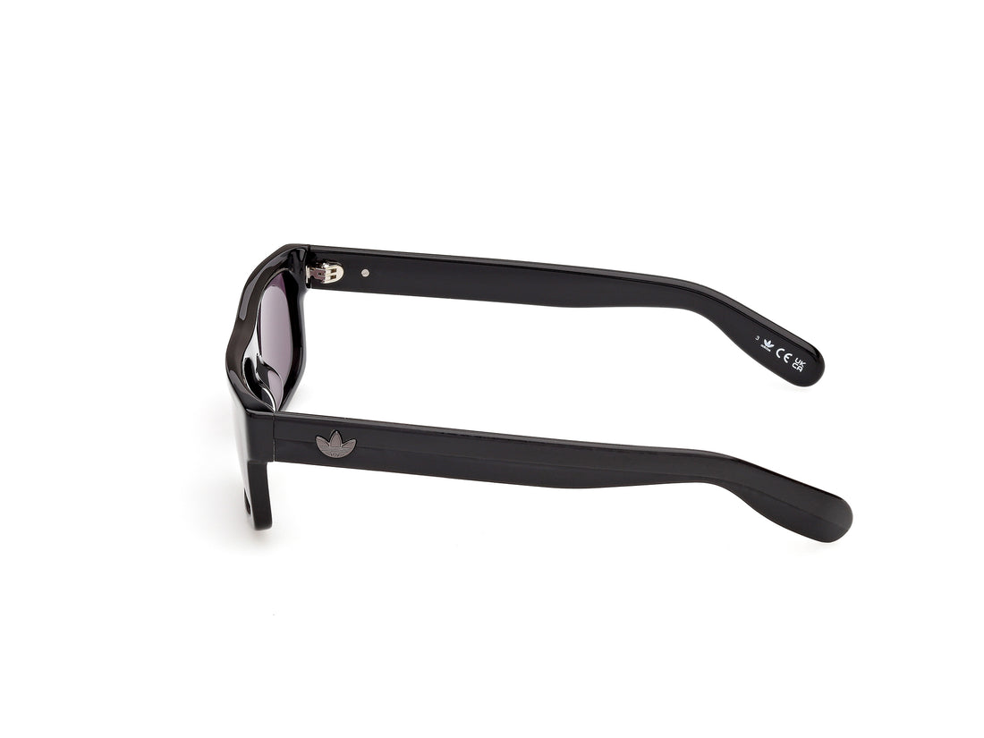 Sunglasses adidas originals or0145 01a negro rectangular unisex size 55mm - Detailed view