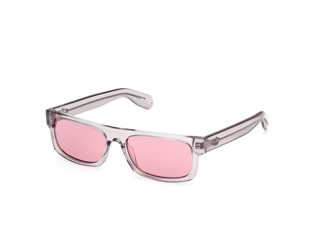 Sunglasses adidas originals or0145 20y gris rectangular unisex size 55mm - Main view