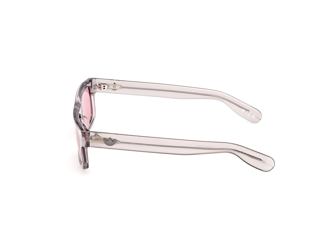 Sunglasses adidas originals or0145 20y gris rectangular unisex size 55mm - Detailed view