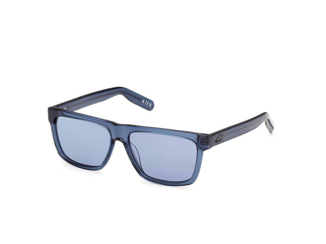 Sunglasses adidas originals or0147 90v azul square unisex size 56mm - Main view