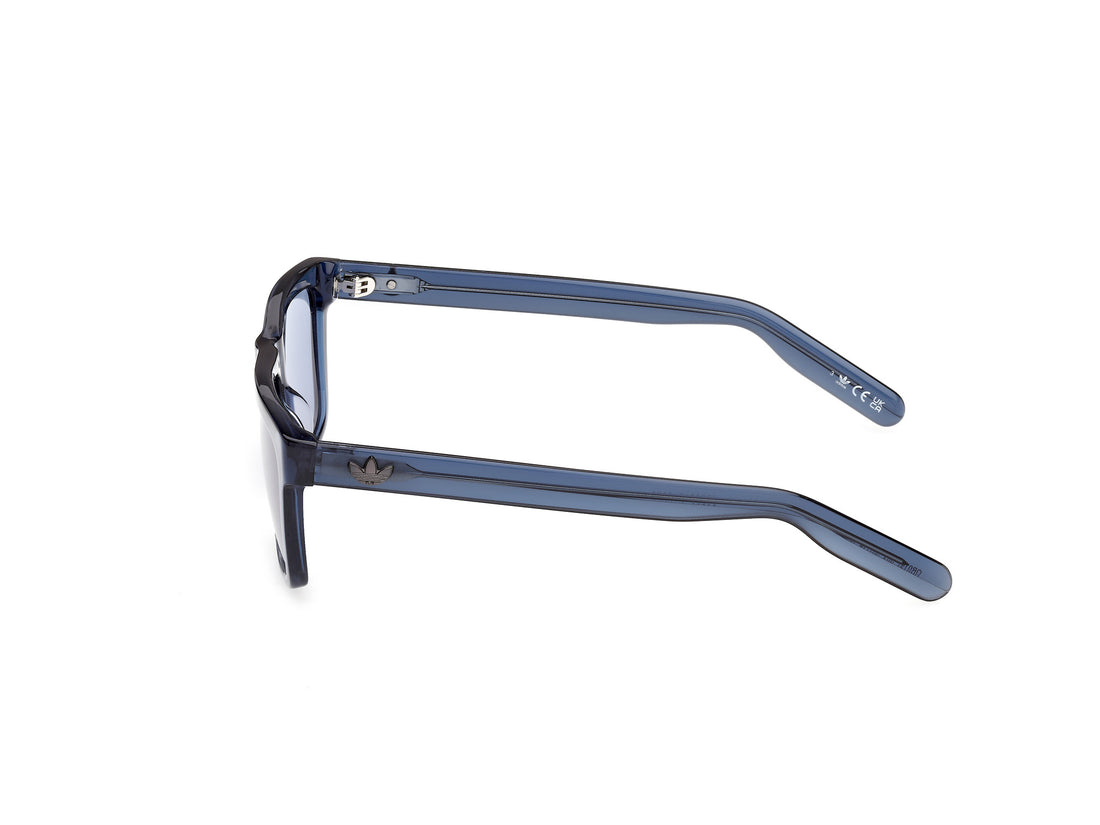 Sunglasses adidas originals or0147 90v azul square unisex size 56mm - Detailed view