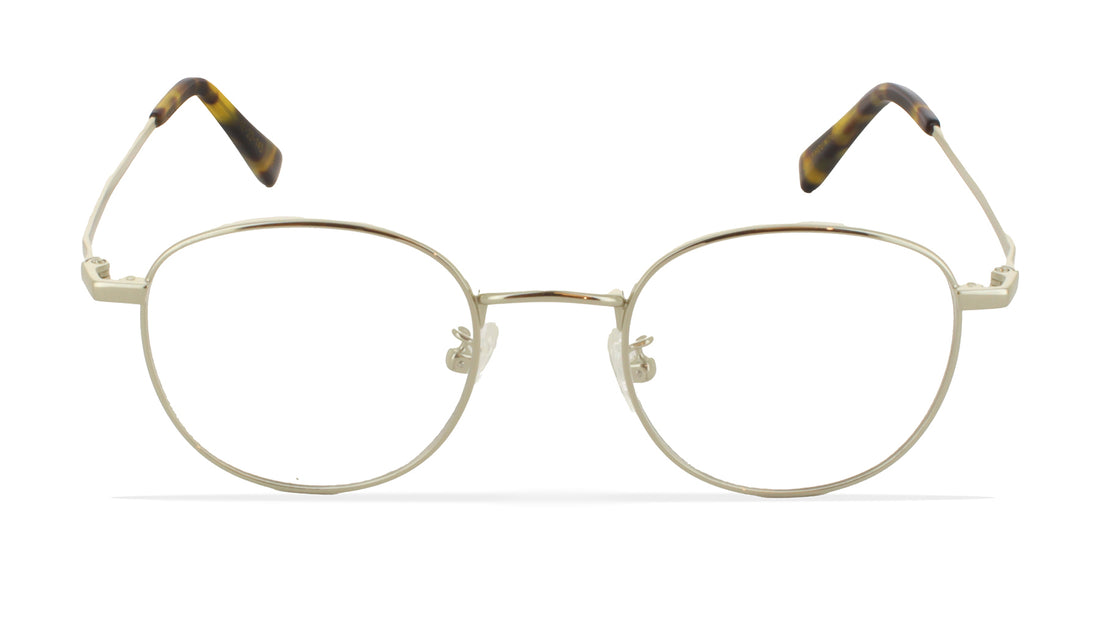 Prescription glasses greyhounders oliver silver plateado round unisex size 46mm - Detailed view