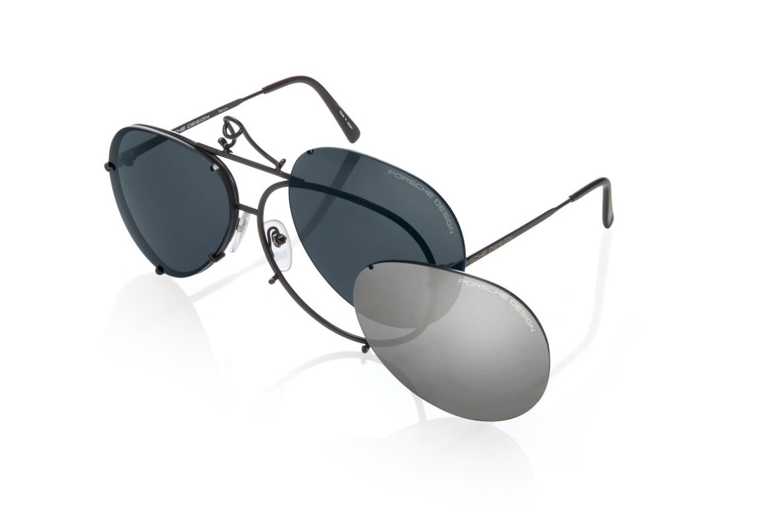 Gafas de sol porsche design porsche p8478 d343 negro aviator unisex talla 66mm - Vista principal
