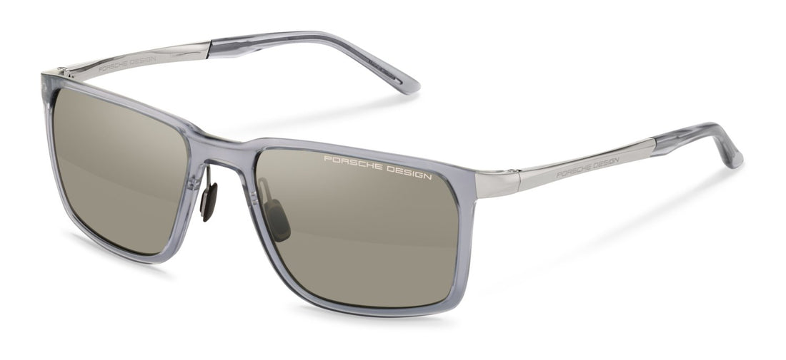 Gafas de sol porsche design p86002 d175 gris square masculino talla 58mm - Vista principal