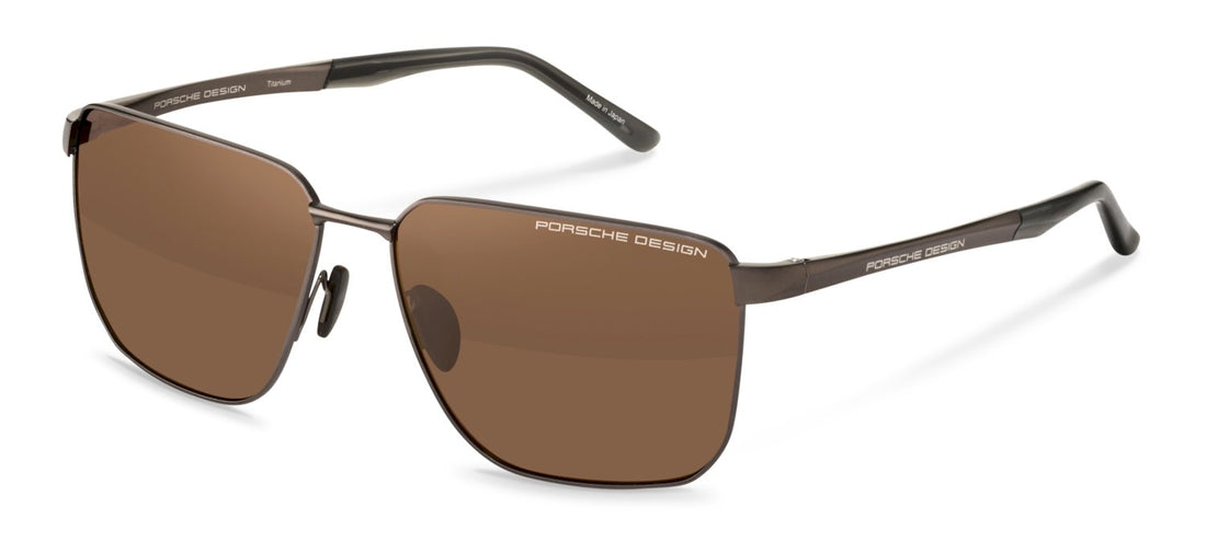 Gafas de sol porsche design p86004 d406 marron square masculino talla 62mm - Vista principal