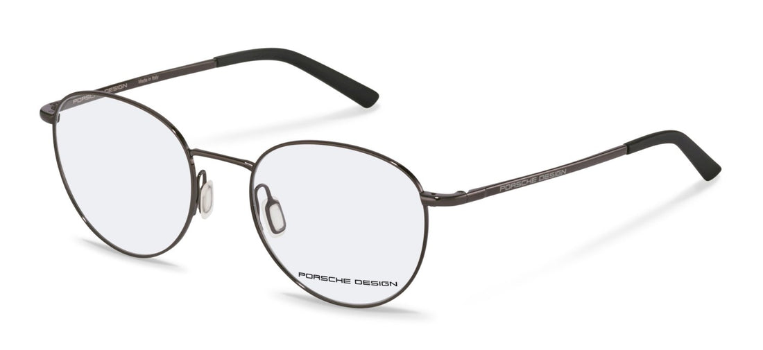 Brillen porsche design porsche p8759 b000 gris rounded unisex maat 51mm - Hoofdaanzicht