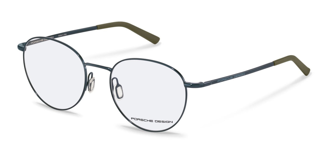 Brillen porsche design porsche p8759 d000 azul rounded unisex maat 51mm - Hoofdaanzicht
