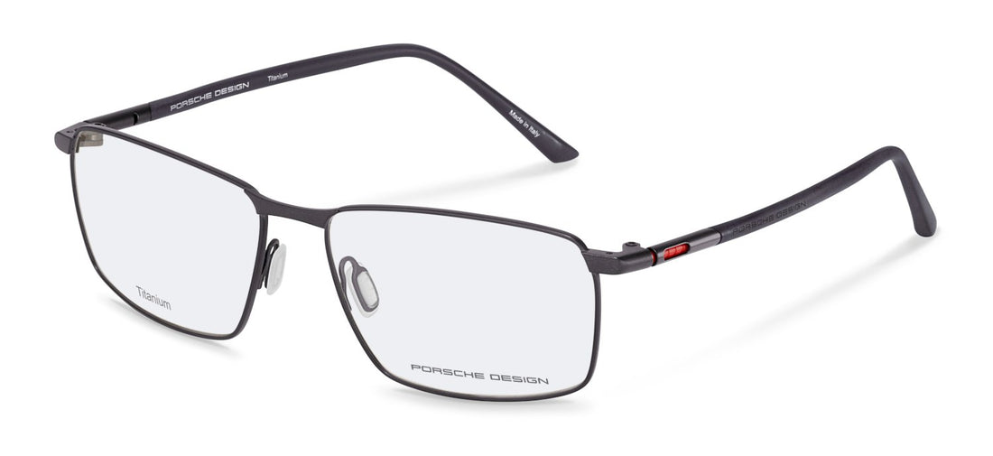 Lunettes de vue porsche design porsche p8766 c000 gris square masculino taille 58mm - Vue principale