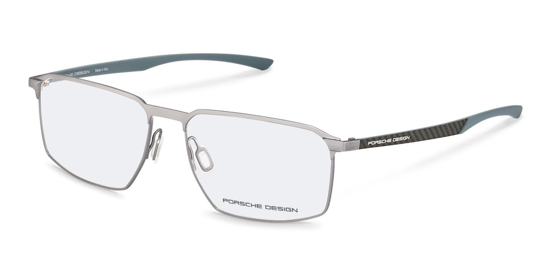 Óculos graduados porsche design porsche p8772 b000 azul square masculino tamanho 56mm - Vista principal