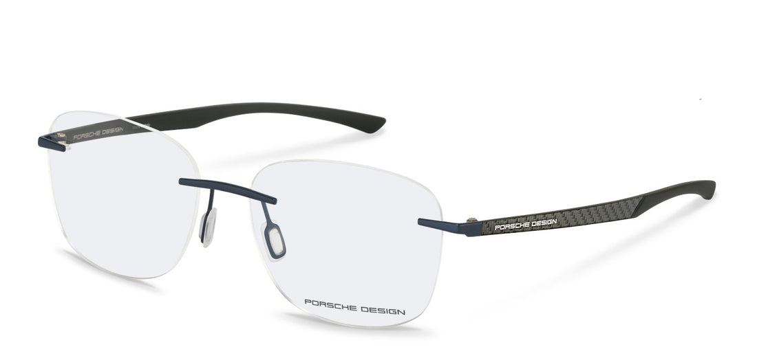 Óculos graduados porsche design porsche p8774 c0s2 azul square masculino tamanho 54mm - Vista principal