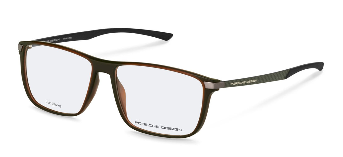 Óculos graduados porsche design porsche p8781 d000 negro square masculino tamanho 56mm - Vista principal