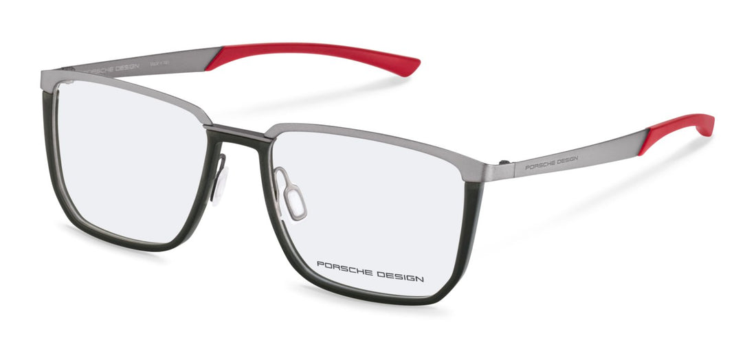 Occhiali da vista porsche design p8790 d000 square masculino taglia 55mm - Vista principale