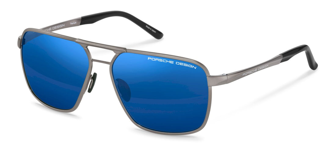 Gafas de sol porsche design porsche p8966 c775 'rectangular' rectangular masculino talla 61mm - Vista principal