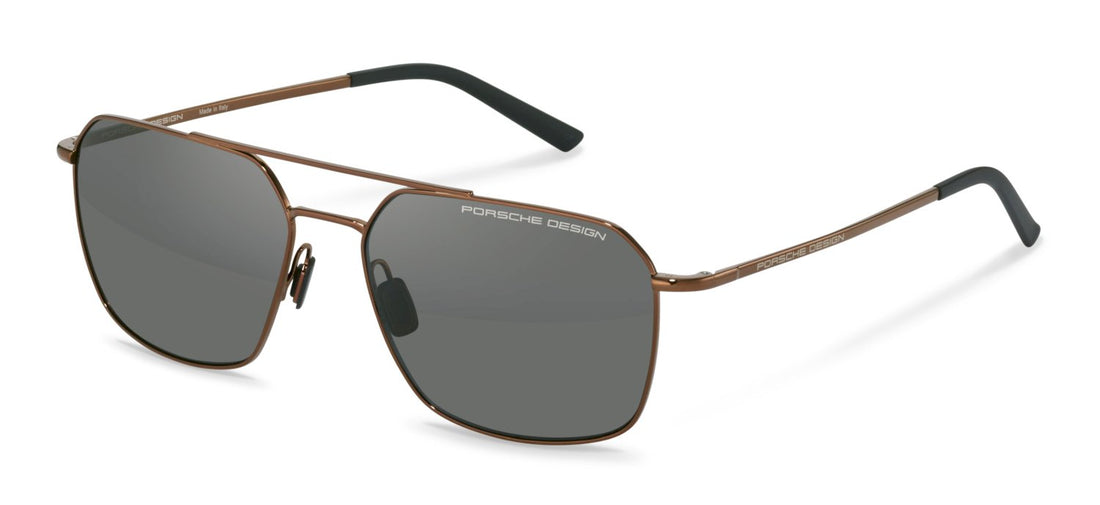 Gafas de sol porsche design porsche p8970 d415 bronce square masculino talla 59mm - Vista principal