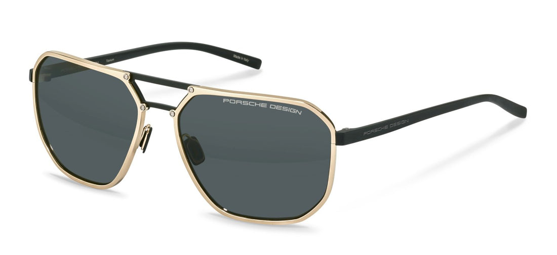 Gafas de sol porsche design porsche p8971 b416 dorado square masculino talla 61mm - Vista principal