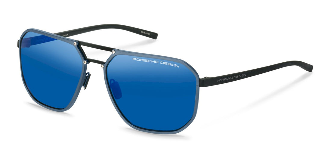 Gafas de sol porsche design porsche p8971 c775 gris square masculino talla 61mm - Vista principal
