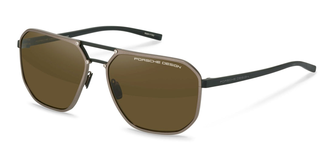 Gafas de sol porsche design porsche p8971 d604 marron square masculino talla 61mm - Vista principal