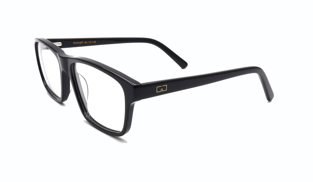 Brillen greyhounders parker c1 negro rectangular masculino größe 54mm - Hauptansicht