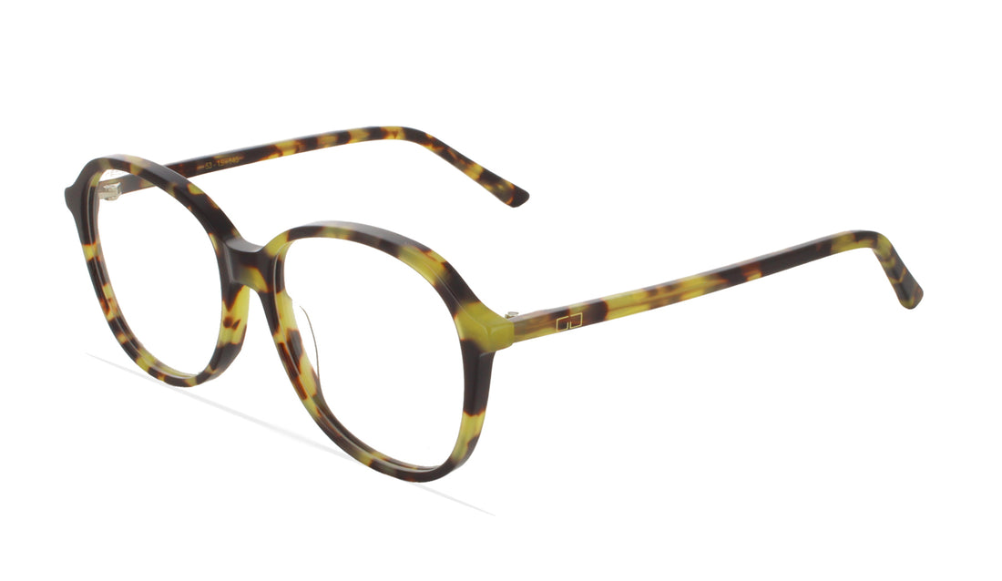 Prescription glasses greyhounders piran light havana havana round unisex size 53mm - Main view