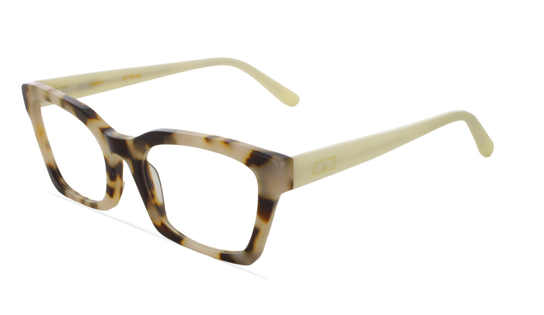 Prescription glasses greyhounders poppy pink rosa square femenino size 51mm - Main view