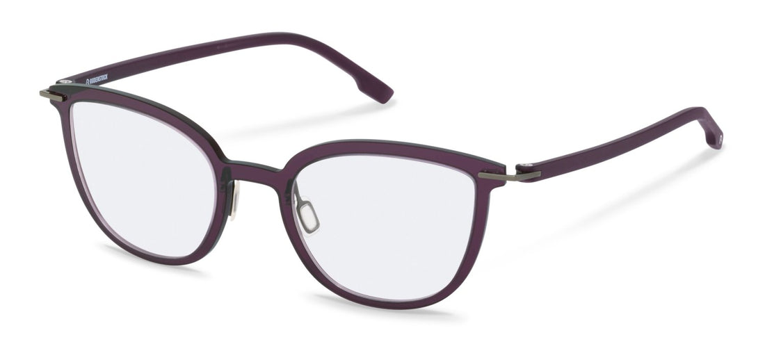 Occhiali da vista rodenstock r5367 d000 morado butterfly femenino taglia 52mm - Vista principale