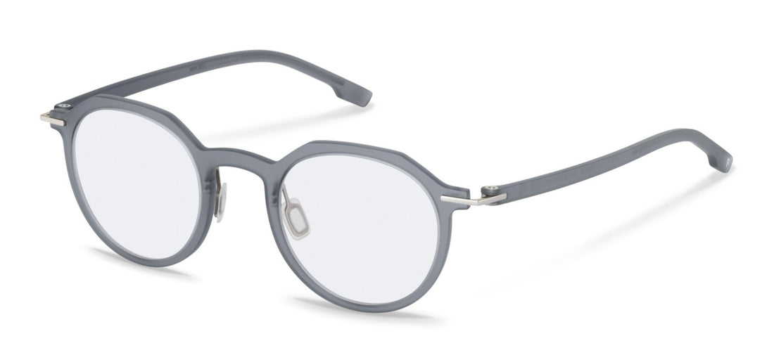 Occhiali da vista rodenstock r5369 b000 plateado round unisex taglia 48mm - Vista principale