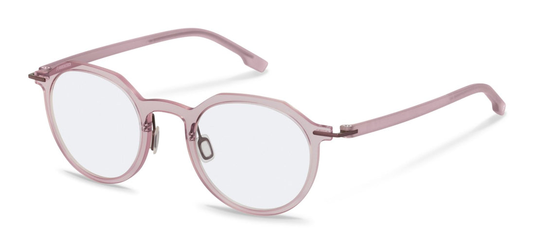 Occhiali da vista rodenstock r5369 c000 rosa round unisex taglia 46mm - Vista principale