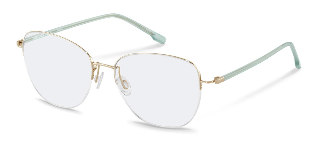 Occhiali da vista rodenstock r7141 a000 dorado square femenino taglia 53mm - Vista principale