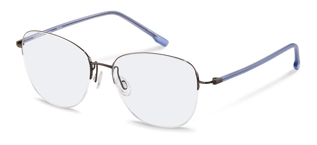 Occhiali da vista rodenstock r7141 b000 violeta square femenino taglia 53mm - Vista principale