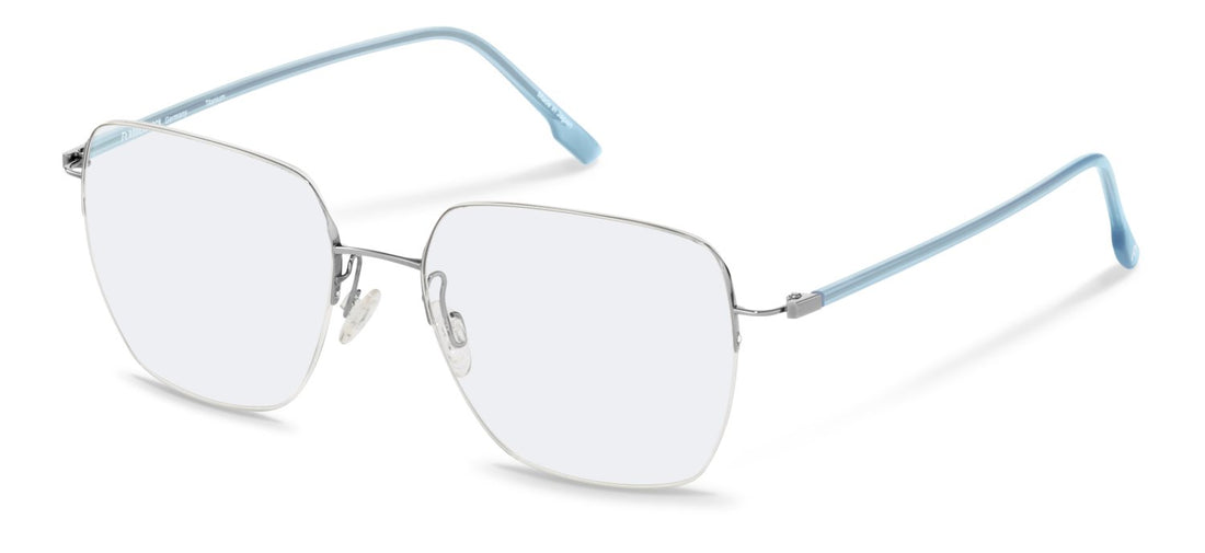 Occhiali da vista rodenstock r7143 b000 plateado square femenino taglia 54mm - Vista principale