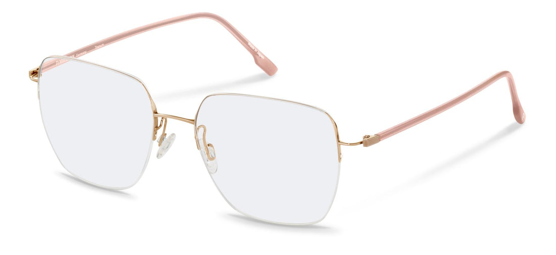 Occhiali da vista rodenstock r7143 d000 dorado square femenino taglia 54mm - Vista principale