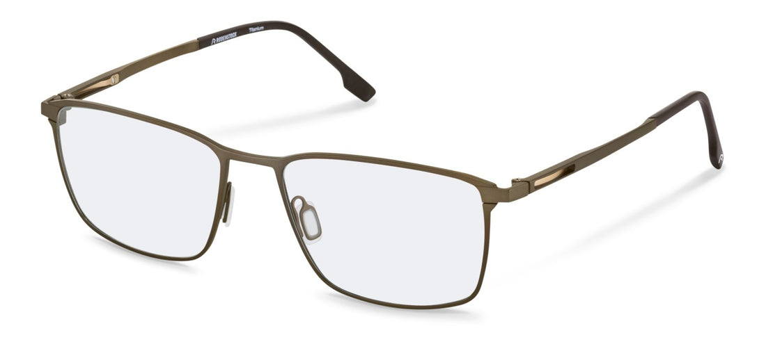 Occhiali da vista rodenstock r7151 c000 marron square masculino taglia 57mm - Vista principale