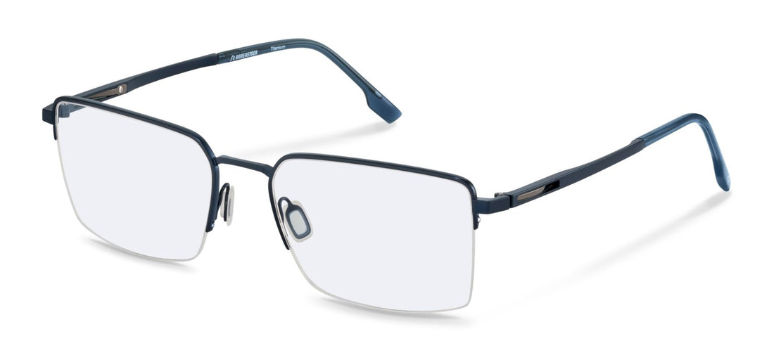 Occhiali da vista rodenstock r7152 a000 azul square masculino taglia 55mm - Vista principale