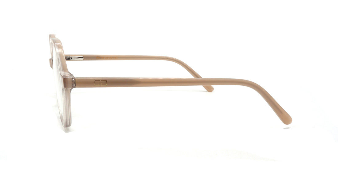 Brillen greyhounders ruth c2 beige geometric femenino größe 52mm - Detailansicht