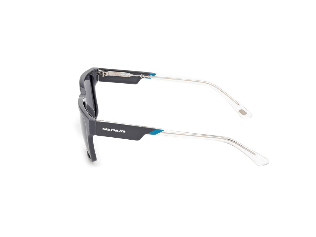 Lunettes de soleil skechers se00025 20d gris rectangular infantil taille 55mm - Vue détaillée