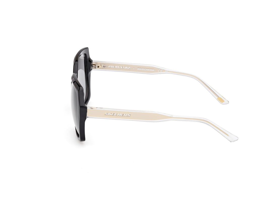 Lunettes de soleil skechers se00034 01d negro square femenino taille 56mm - Vue détaillée