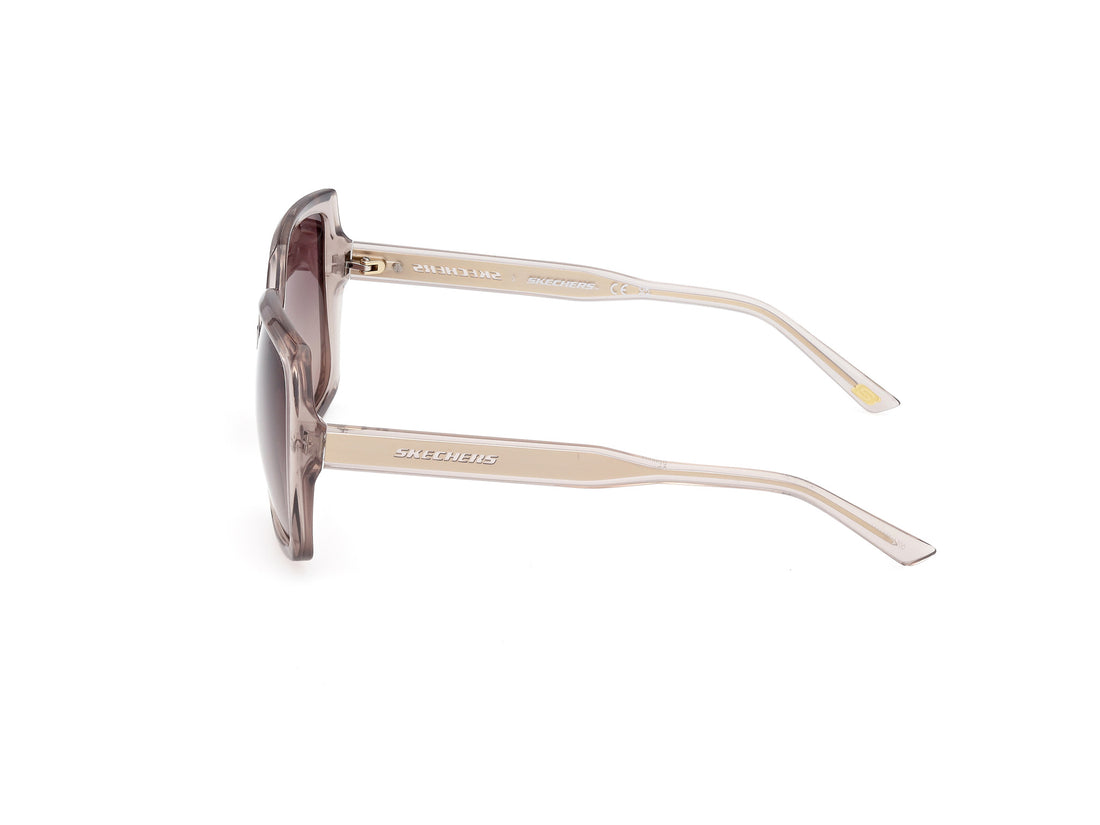 Lunettes de soleil skechers se00034 57h beige square femenino taille 56mm - Vue détaillée
