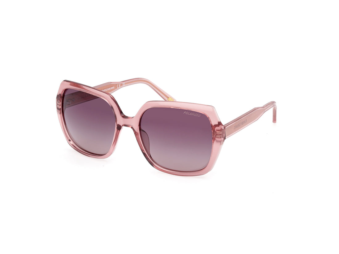 Lunettes de soleil skechers se00034 72h rosa square femenino taille 56mm - Vue principale