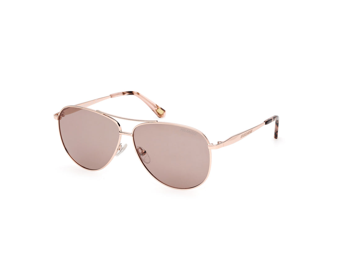 Lunettes de soleil skechers se00037 28h dorado pilot femenino taille 59mm - Vue principale