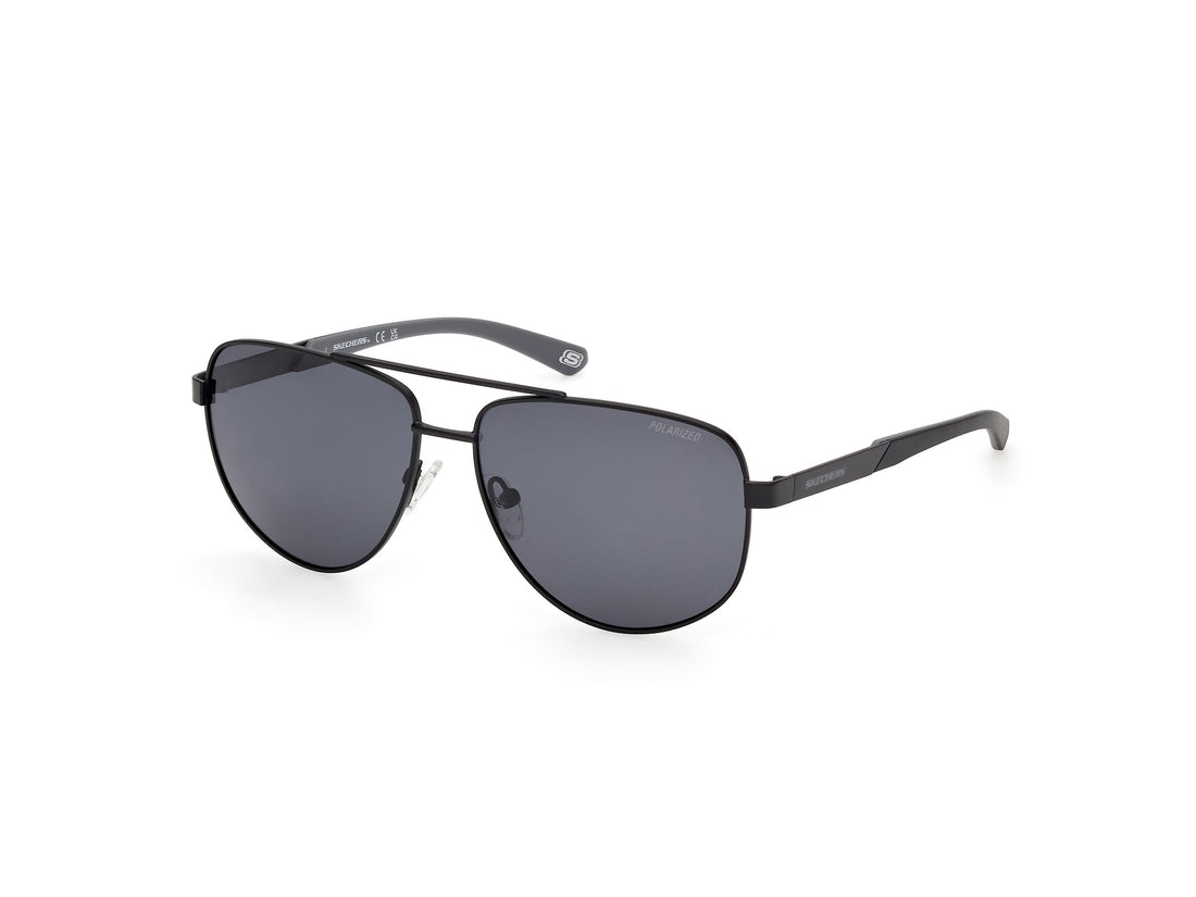 Lunettes de soleil skechers se00038 02d negro pilot masculino taille 58mm - Vue principale