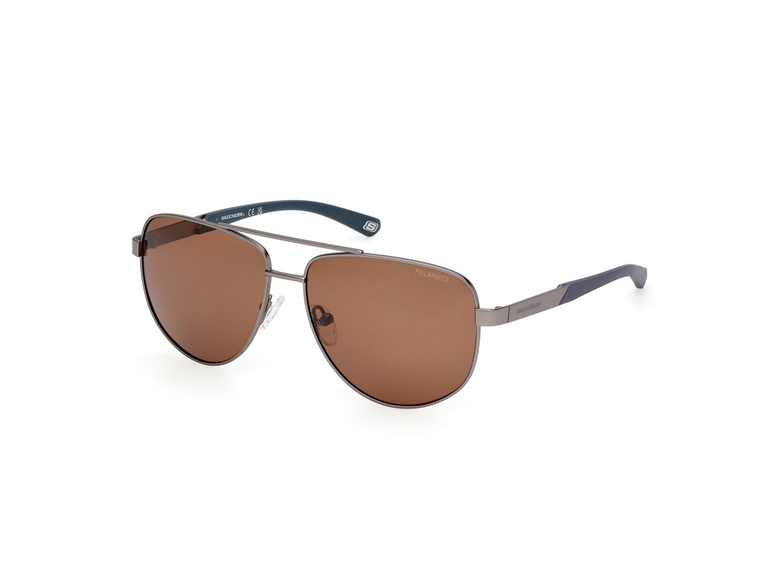 Lunettes de soleil skechers se00038 09h plateado pilot masculino taille 58mm - Vue principale
