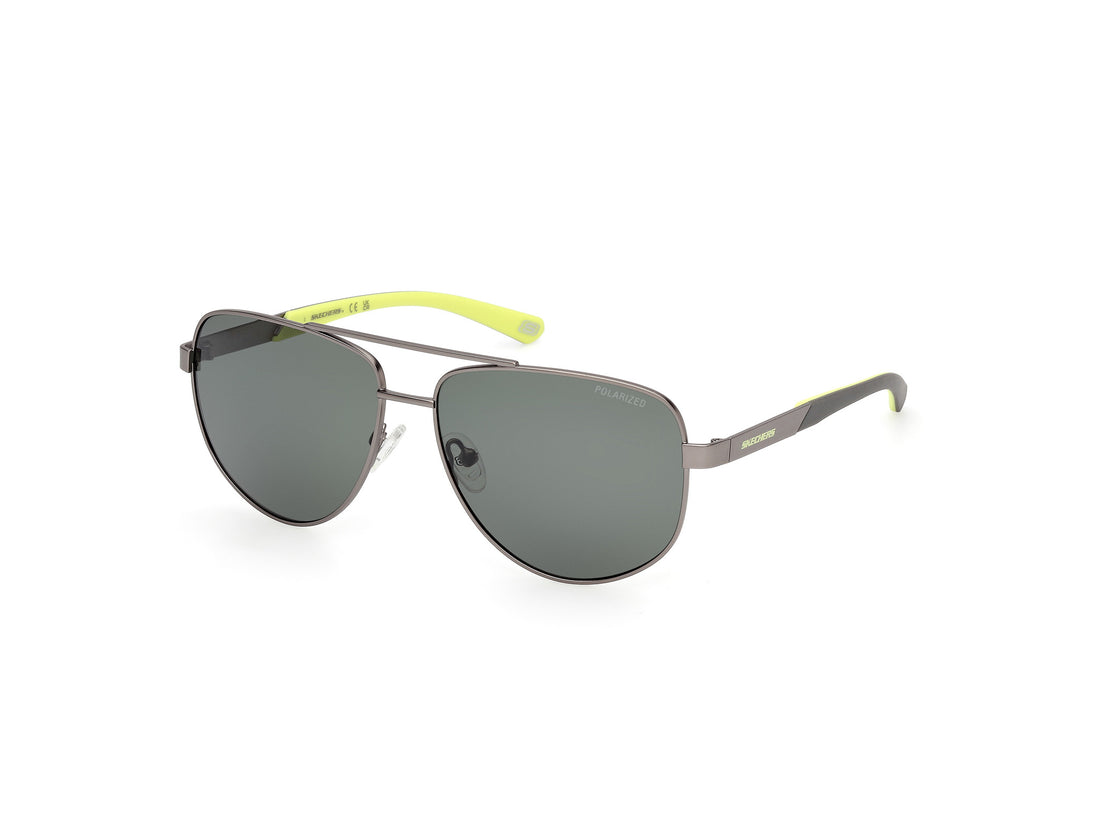 Lunettes de soleil skechers se00038 09r plateado pilot masculino taille 58mm - Vue principale