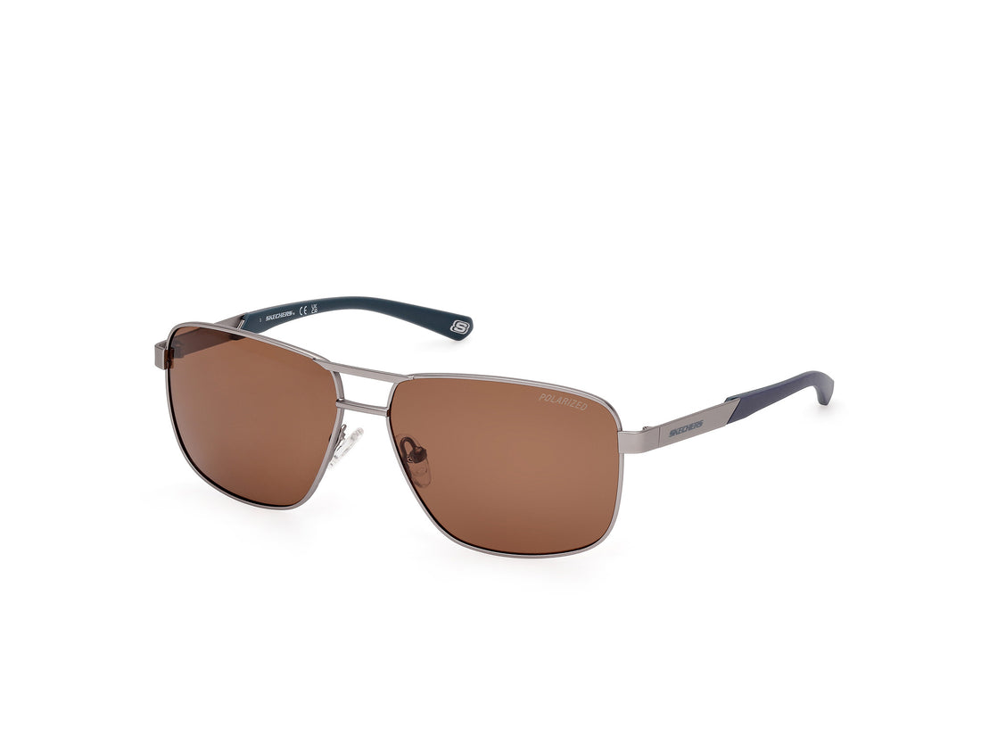 Lunettes de soleil skechers se00039 09h plateado navigator masculino taille 60mm - Vue principale