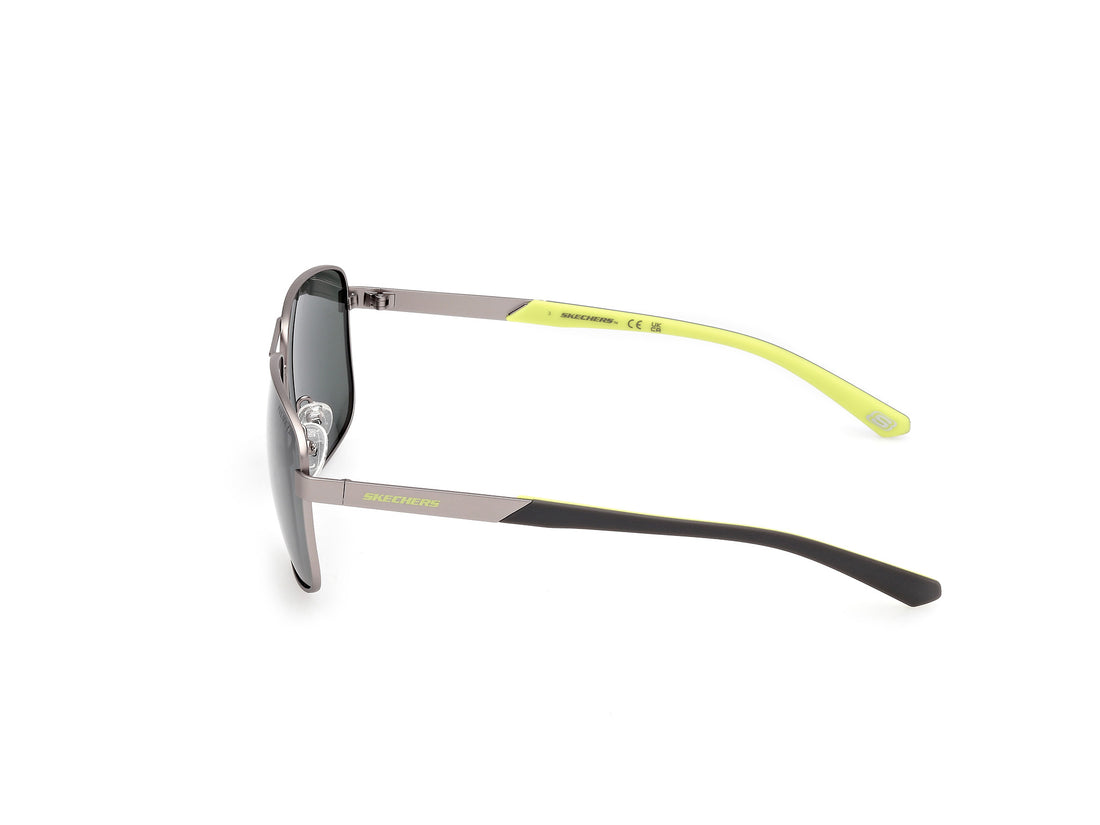 Lunettes de soleil skechers se00039 09r plateado navigator masculino taille 60mm - Vue détaillée