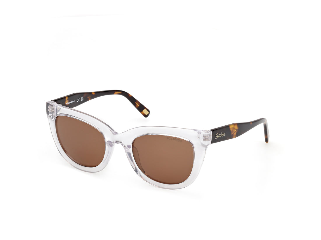 Occhiali da sole skechers se00040 26h transparente square femenino taglia 52mm - Vista principale