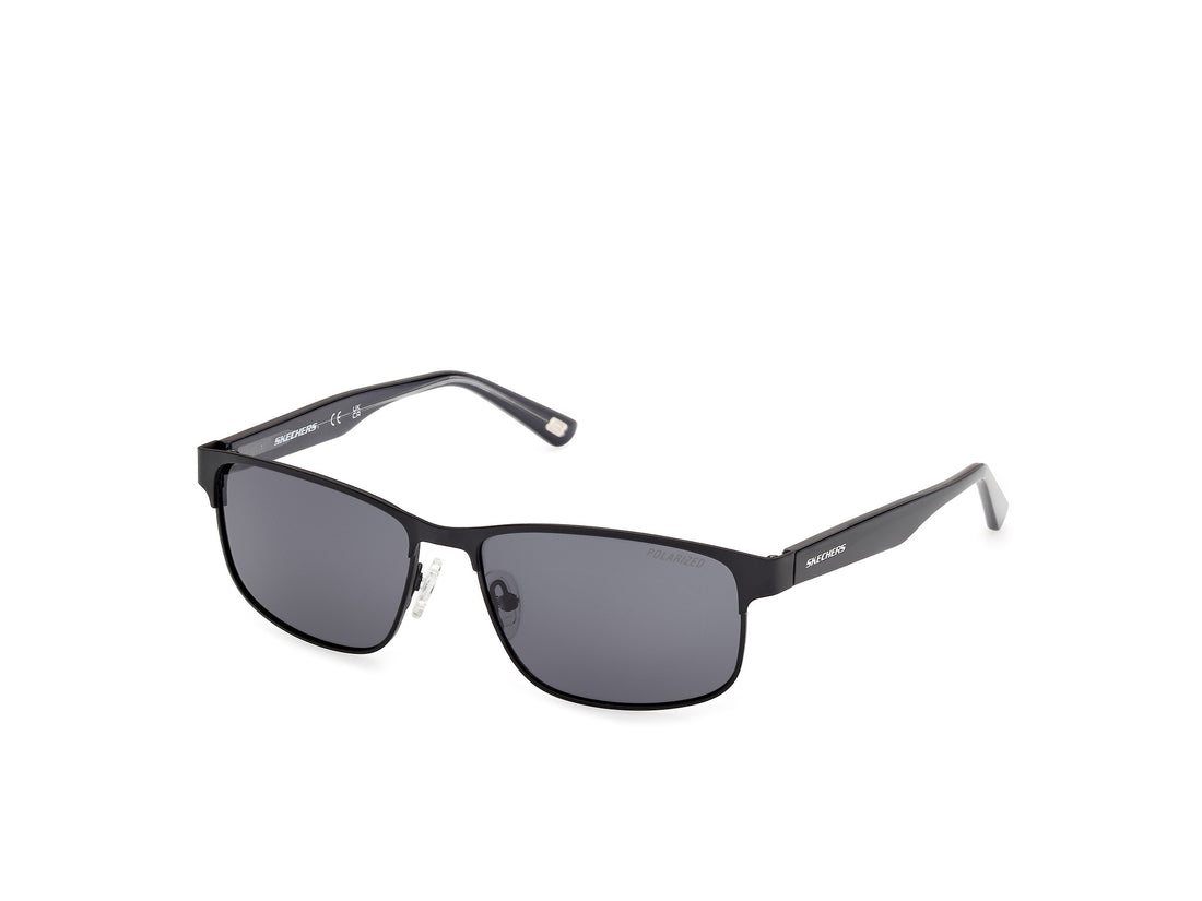 Occhiali da sole skechers se00046 02d negro rectangular masculino taglia 56mm - Vista principale