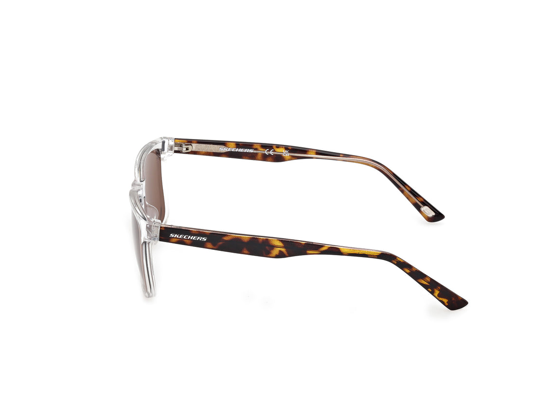 Occhiali da sole skechers se00047 26h transparente rectangular masculino taglia 54mm - Vista dettagliata